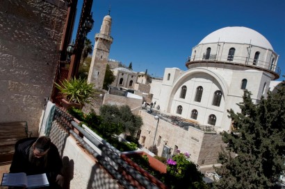 כדאי להתפלל על אחדות ישראל. ביכ"ס 'החורבה' (פלאש 90)