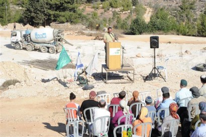 דווקא עכשיו: אבן פינה לשכונת "קדימה" ביישוב עטרת