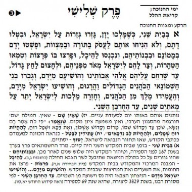 להורדה: הלכות חנוכה לרמב"ם מנוקדות ומבוארות