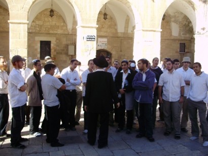 עשרת ימי תשובה: ישיבות ההסדר עולות להר הבית