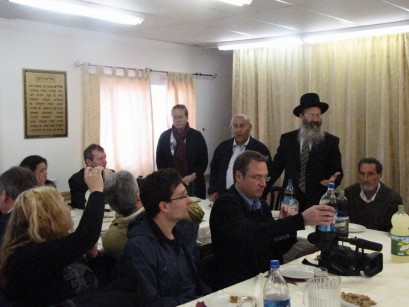משלחת של חברי פרלמנט אירופאים בביקור בשומרון