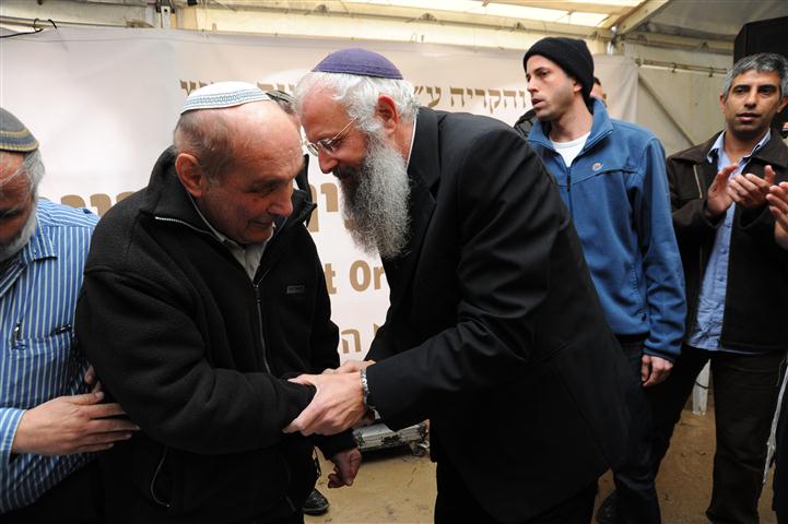 באירוע התייחס השר פרופ' הרשקוביץ לבנייה בכל חלקי ירושלים: