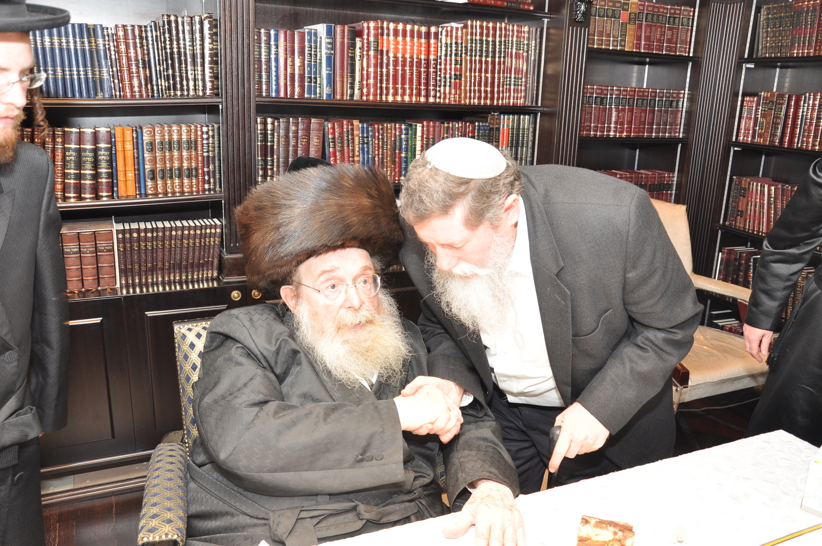 כצל'ה נפגש עם האדמו"ר מסדיגורא (גלריה)