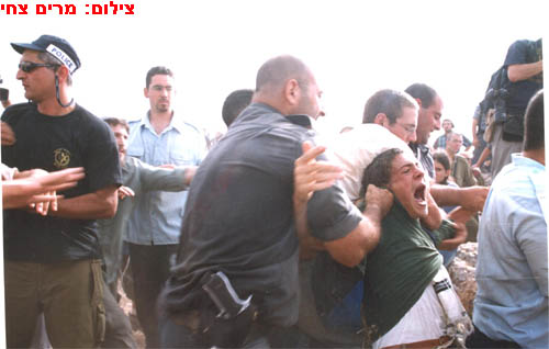 ההסטוריה של האלימות המשטרתית בחוות גלעד
