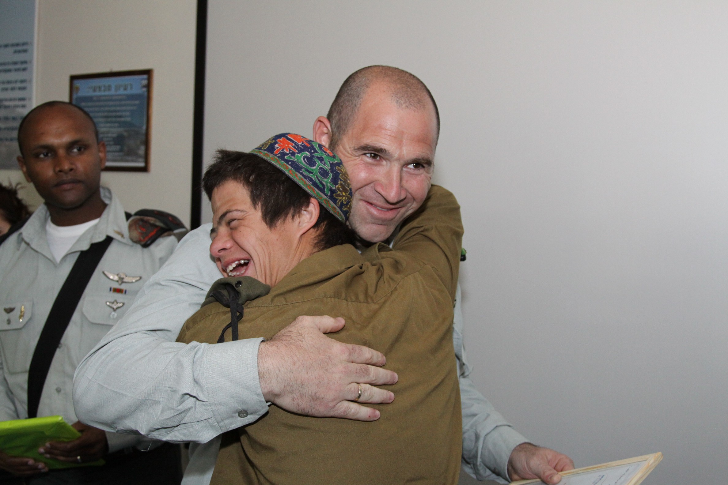 מצטיין חטמ"ר עציון: חייל עם תסמונת דאון