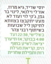 לאנשים שחושבים יותר מדי: ב'הארץ' הפכו את הטיש לשיט