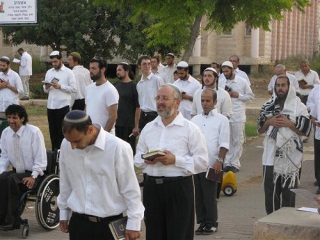 מכון מאיר בשבת חיזוק לגרעין התורני בקרית גת