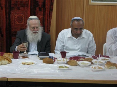 מכון מאיר בשבת חיזוק לגרעין התורני בקרית גת