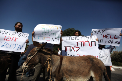 תמונות ממצעד הבהמות שנערך בצהרים בירושלים