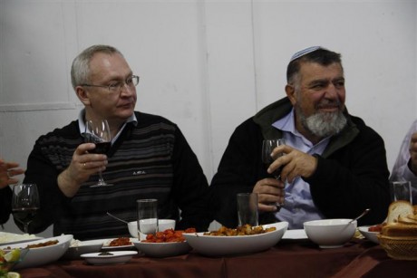 נשבר הקרח: ביקור ראשון של חבר ממשלת אוקראינה ביו"ש