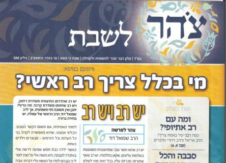 הרב יוסף זייני על ארגון צהר: מפיץ תועבה בבתי הכנסת