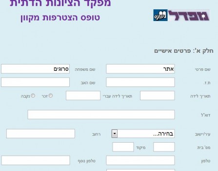 בשעה טובה: הושלמה בניית אתר מפקד הציונות הדתית