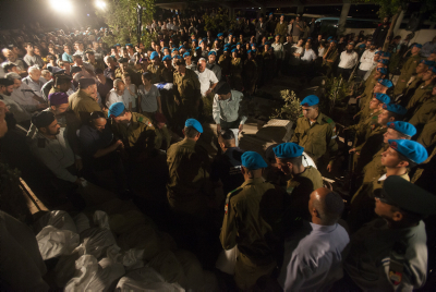 תמונות: מאות ליוו למנוחות את רב"ט נתנאל יהלומי הי"ד