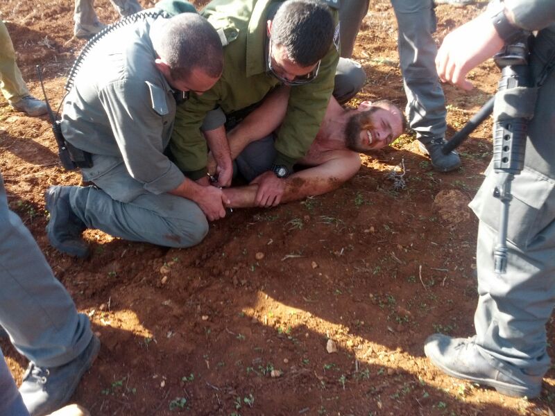 בלאגן באש קודש: מג"ב פועל באלימות נגד המתיישבים