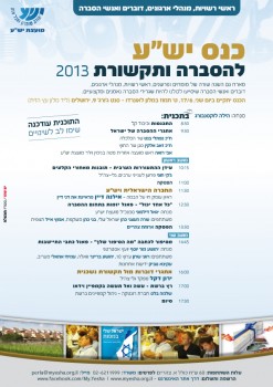 מתנחלים בתודעה: כנס יש"ע להסברה ותקשורת 2013