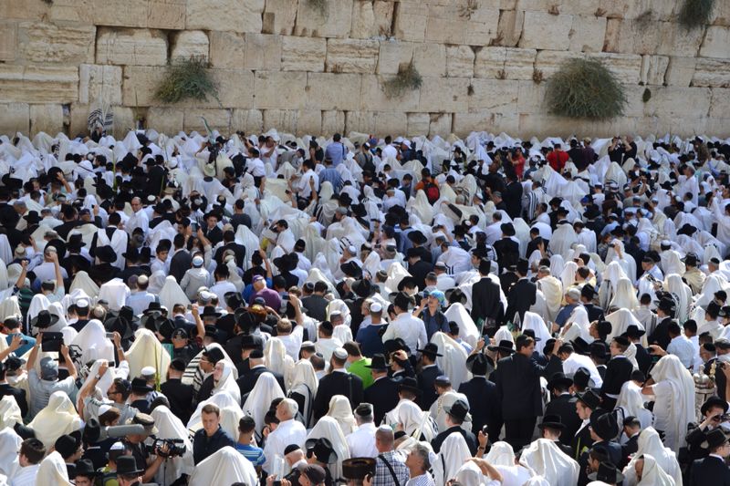 לברך את עמו ישראל באהבה: ברכת הכהנים תשע"ד בכותל המערבי, תיעוד מרהיב
