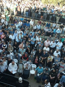 תמונות מהלווית הרב אברהם צוקרמן זצ"ל