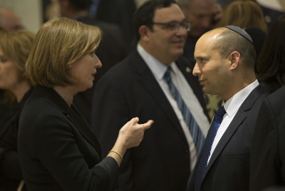 בנט ולבני מסכימים: מספיק רב ראשי אחד