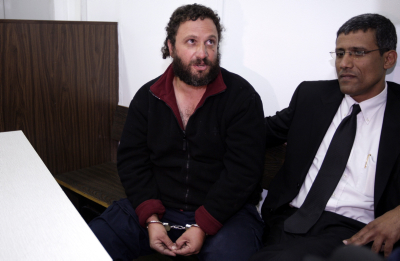 Noam Federman at the magistrates court