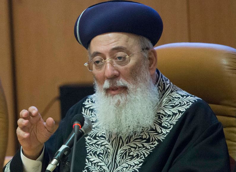 הרב עמאר: "ברקת – אדריכל הבחירות בי-ם"