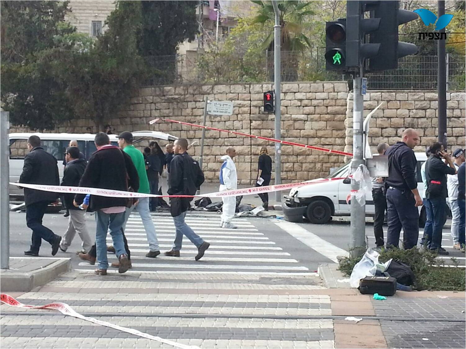 צפו: כך חוסל המחבל הערבי שביצע את הפיגוע