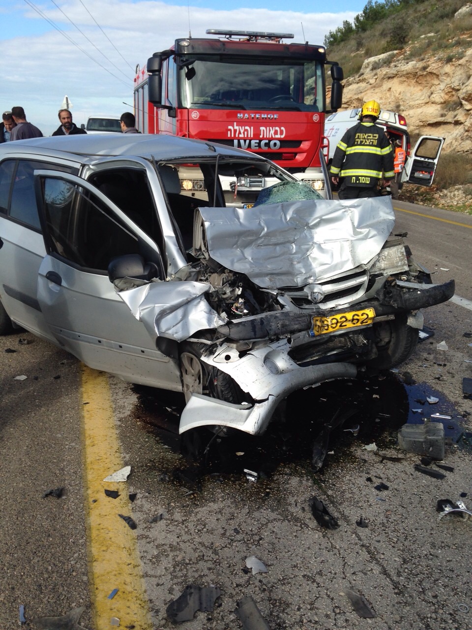 ההרוג בתאונה: יצחק הורנמן בן 63 מנווה צוף