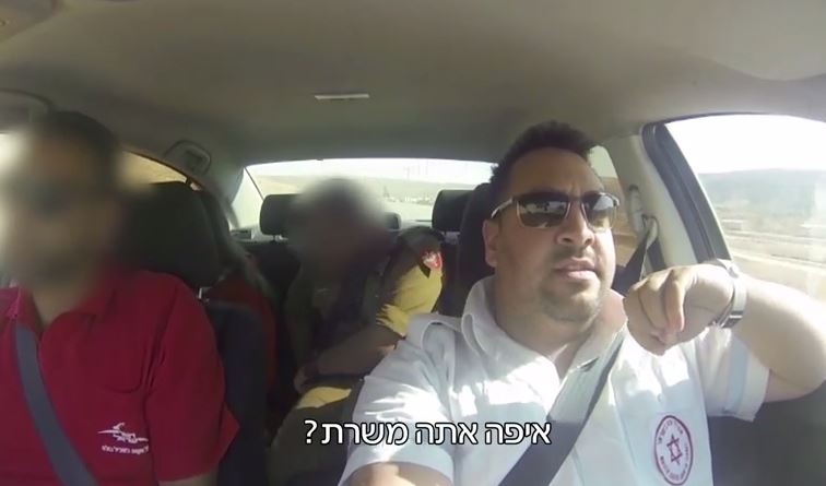 צפו: מ"צ-יקים חוטפים חיילים שעלו על טרמפ