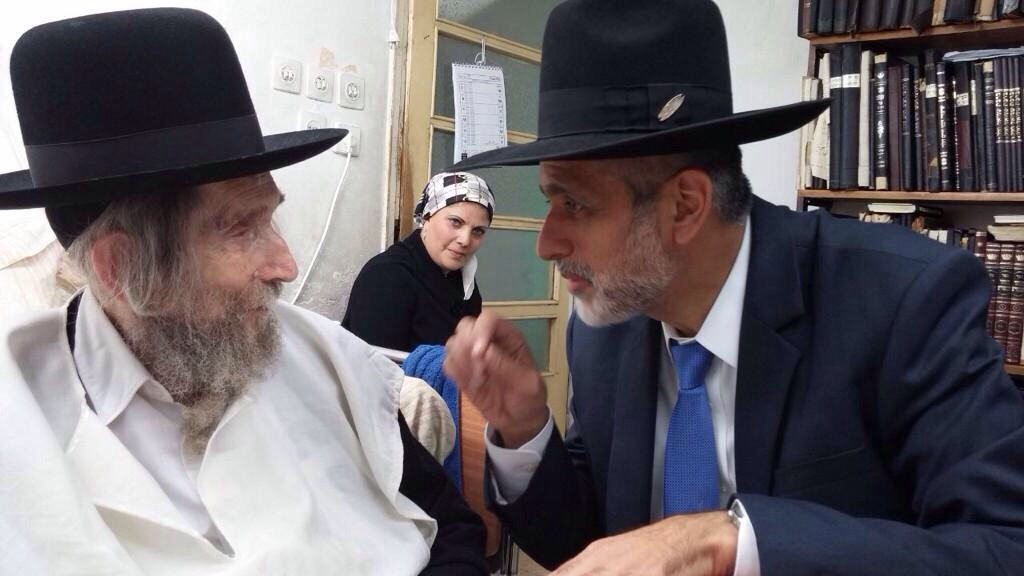 בדרך לפילוג בש"ס: אלי ישי נפגש עם הרב שטיינמן