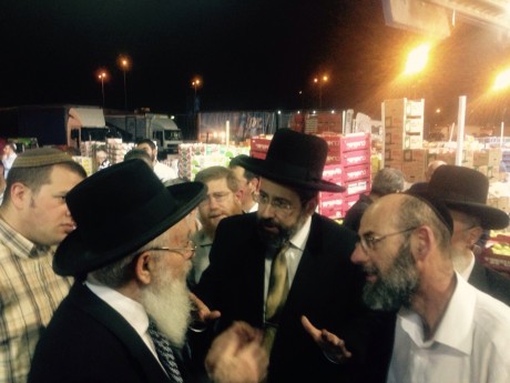 תיעוד; ביקורת פתע של הרב הראשי לישראל