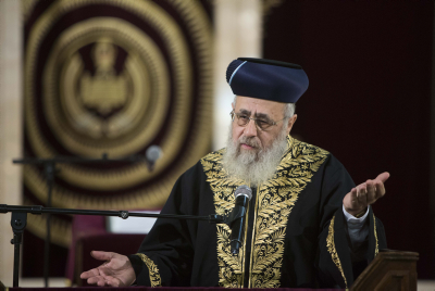 הרב יוסף נגד הממ"ד: "אי אפשר לחנך כך"