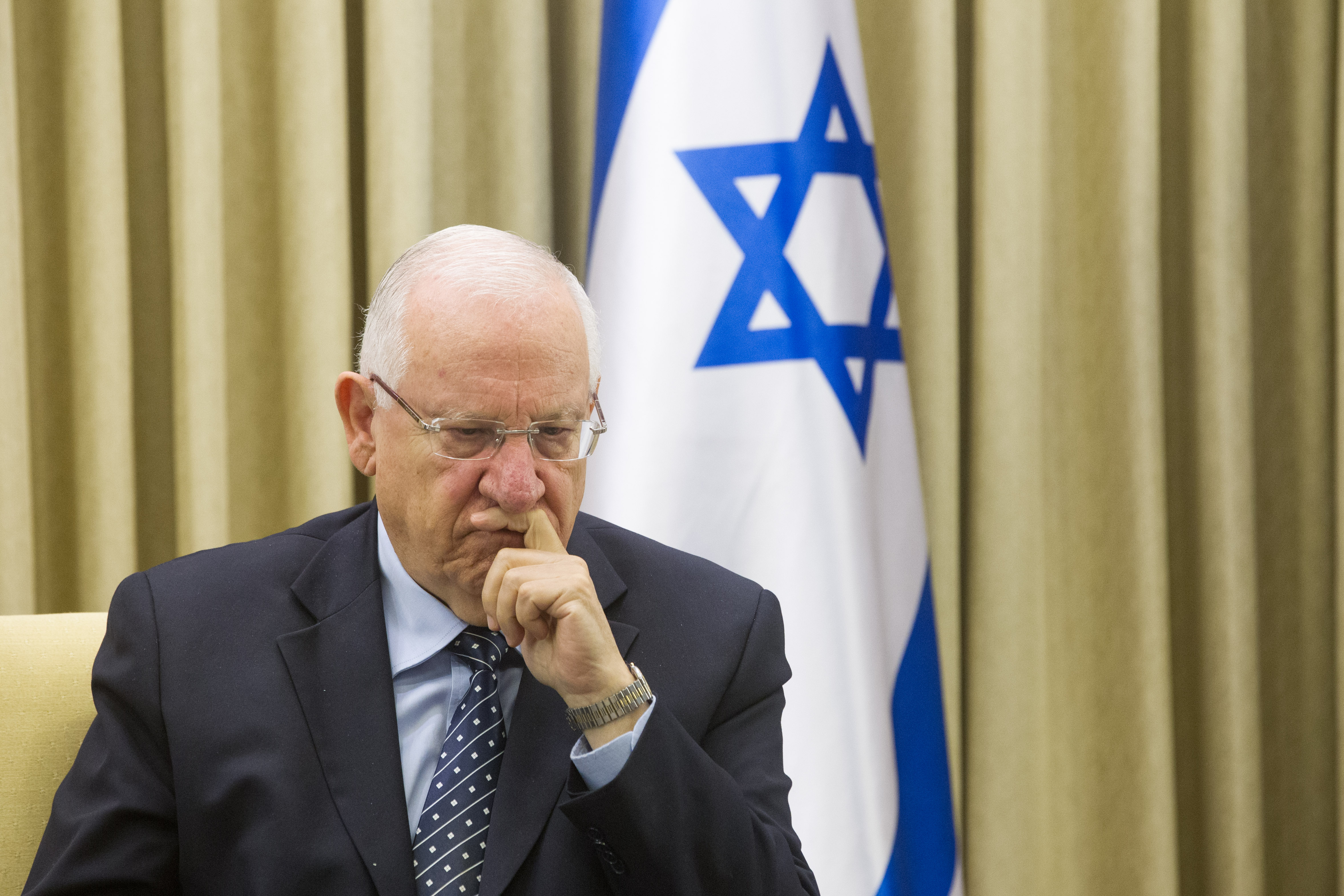 דרמה בטחונית בבלגיה בעת ביקור ריבלין