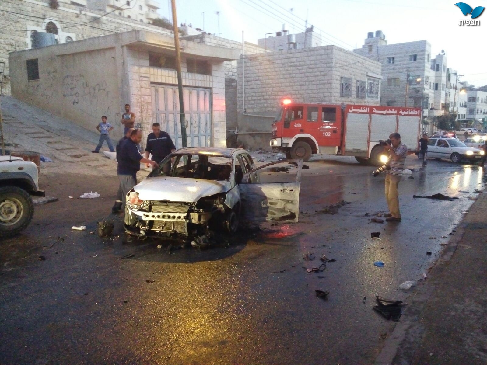 ערבים ניסו לרצוח חמישה חרדים שנקלעו לעיר