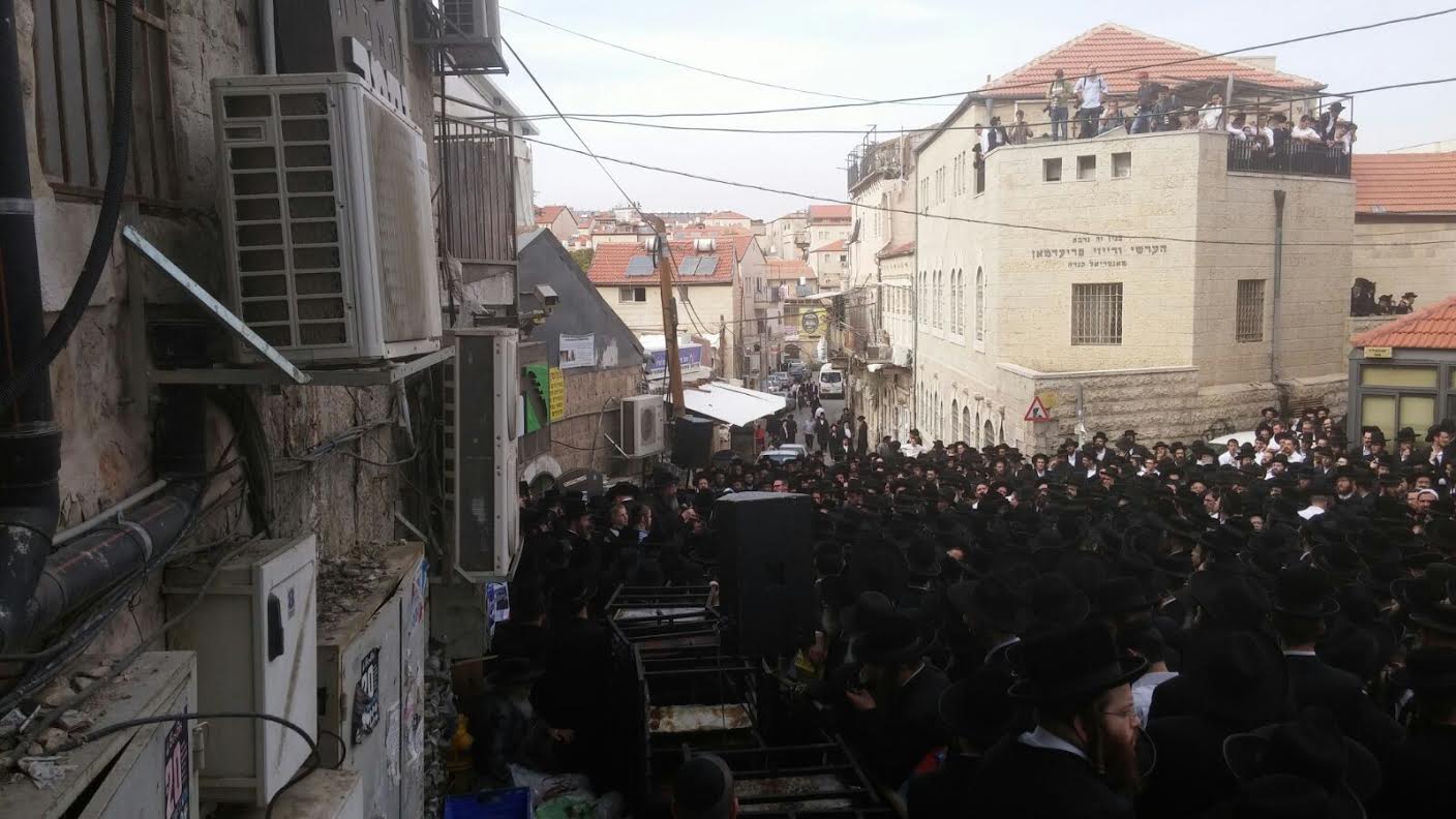 תיעוד: רבבות בהלווית ישעיהו קרישבסקי הי"ד