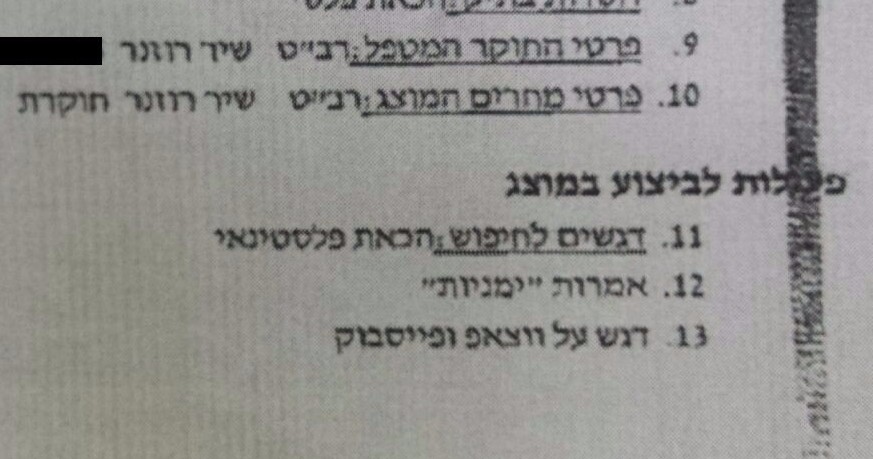 שערוריה: חוקרי מצ"ח מחפשים 'אמירות ימניות'