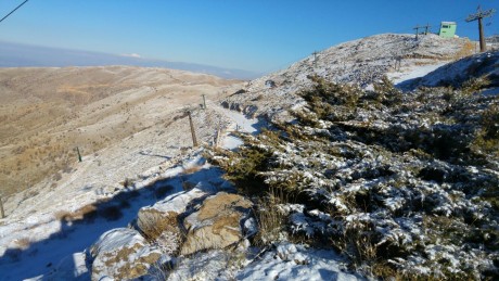 שכבת שלג ראשונה כיסתה את החרמון; תיעוד