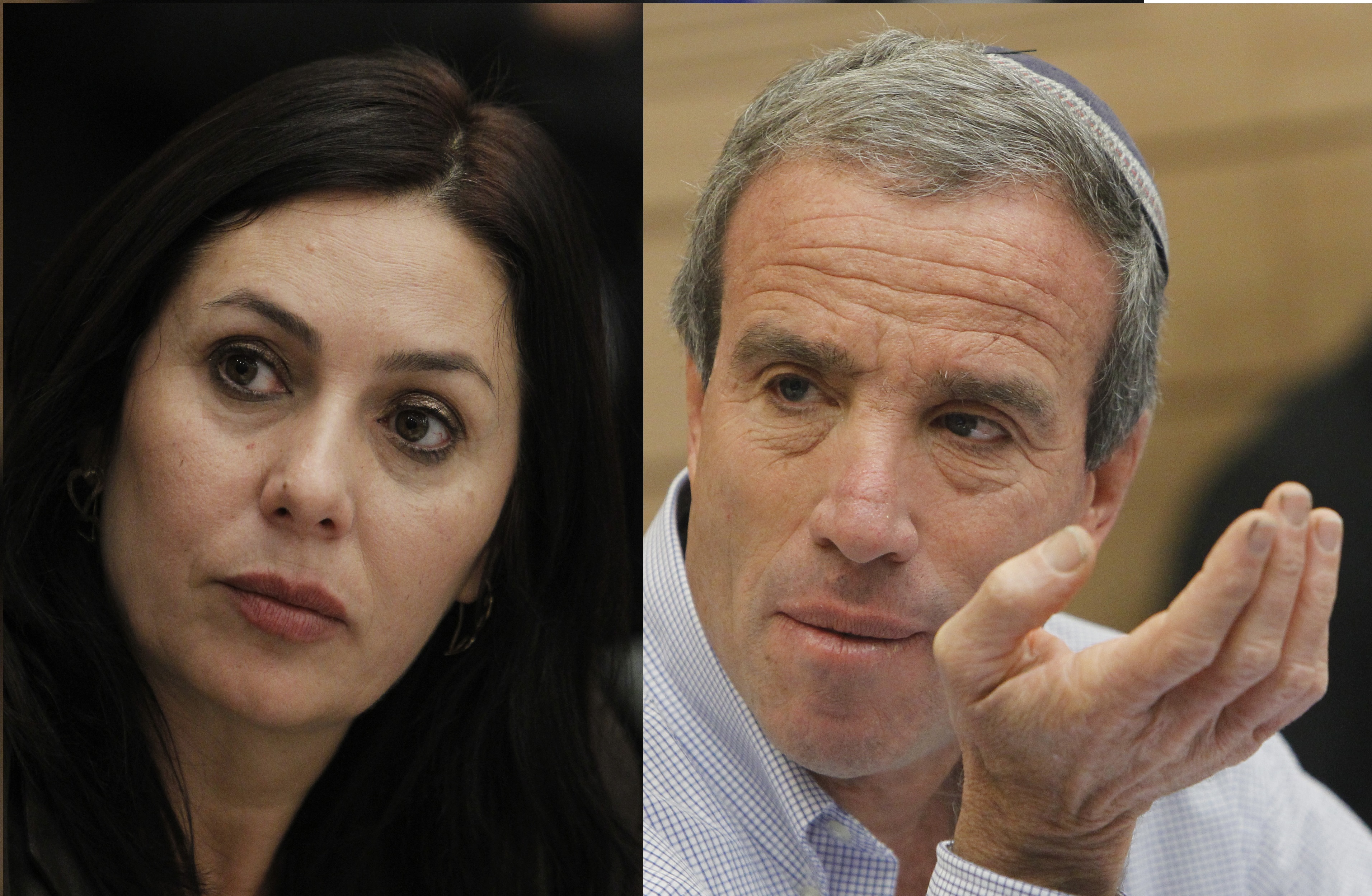"את חגגת בהתנתקות"; "אתה הדלפת מסמכים ללפיד"