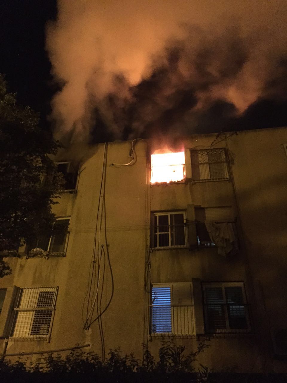 אסון בחדרה: אישה נהרגה מדליקה בדירה
