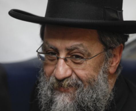 הרב דוד יוסף: "יושבים שם פוליטיקאים מושחתים"