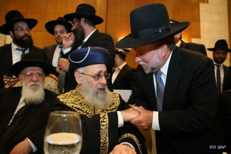 גלריית ענק: כל המי ומי בחתונת הרב יצחק יוסף