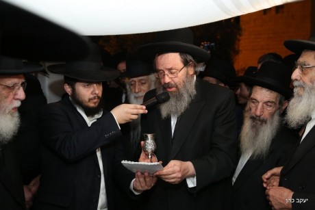 גלריית ענק: כל המי ומי בחתונת הרב יצחק יוסף