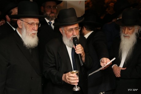 גלריית ענק: כל המי ומי בחתונת הרב יצחק יוסף