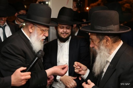 גלריית ענק: כל המי ומי בחתונת הרב יצחק יוסף