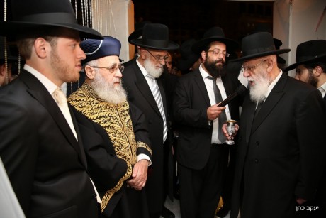 גלריית ענק: כל המי ומי בחתונת הרב יצחק יוסף