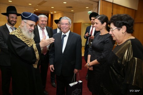 גלריית ענק: כל המי ומי בחתונת הרב יצחק יוסף