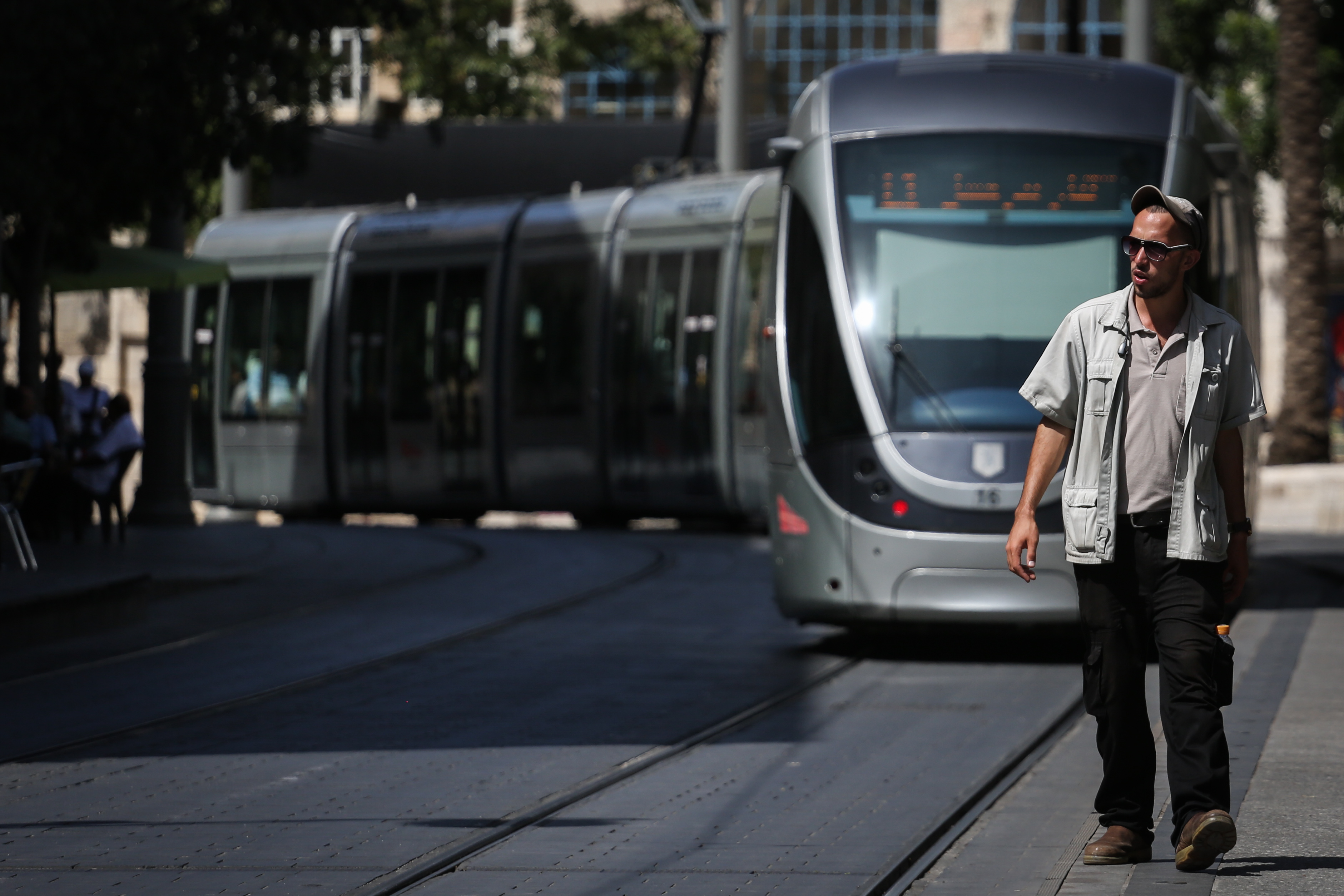 המאבטחים מנעו פיגוע תופת ברכבת הקלה