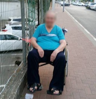 נעצרה המטפלת שקשרה קשישה והלכה לערוך קניות