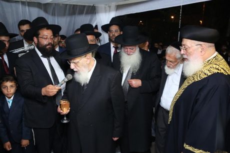 פיוס בציבור החרדי: צפו בתיעוד "חתונת השלום"
