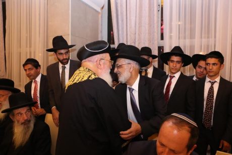 פיוס בציבור החרדי: צפו בתיעוד "חתונת השלום"