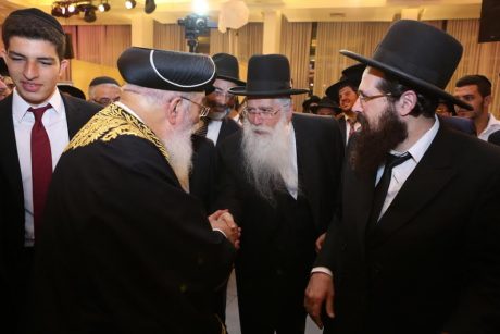 פיוס בציבור החרדי: צפו בתיעוד "חתונת השלום"