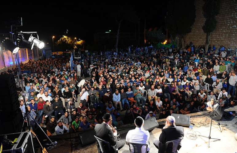 "האירוע הגדול ביותר שנערך אי פעם לכבוד הרב"